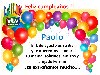 Feliz cumpleaños !!  Paolo  El 1 de agosto es su día  y te queremos saludar:  tu mama, sobrinos, amigos y ahijado Fermín Imagen