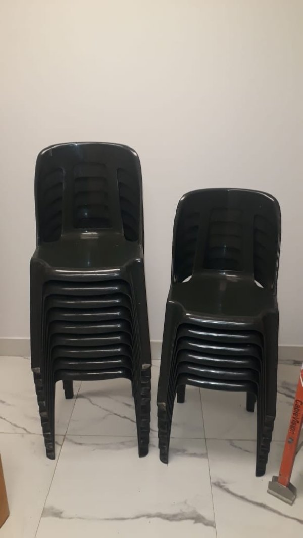 Cumplimiento a Ártico Ejecutable 15 sillas plásticas Mascardi apilables, antideslizantes y reforzadas Vender  Loberia $12000