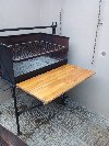 parrilla movil con brasero  Imagen